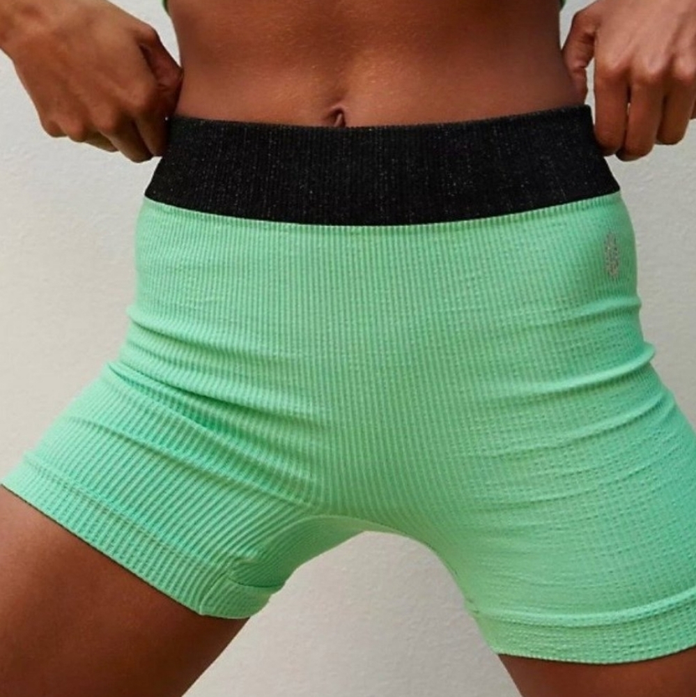 Free People Movement Seamless Ribbed Short - Picture 5 of 6
